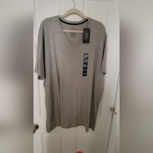 Grey Polo Ralph Lauren Tee Shirt V- Neck